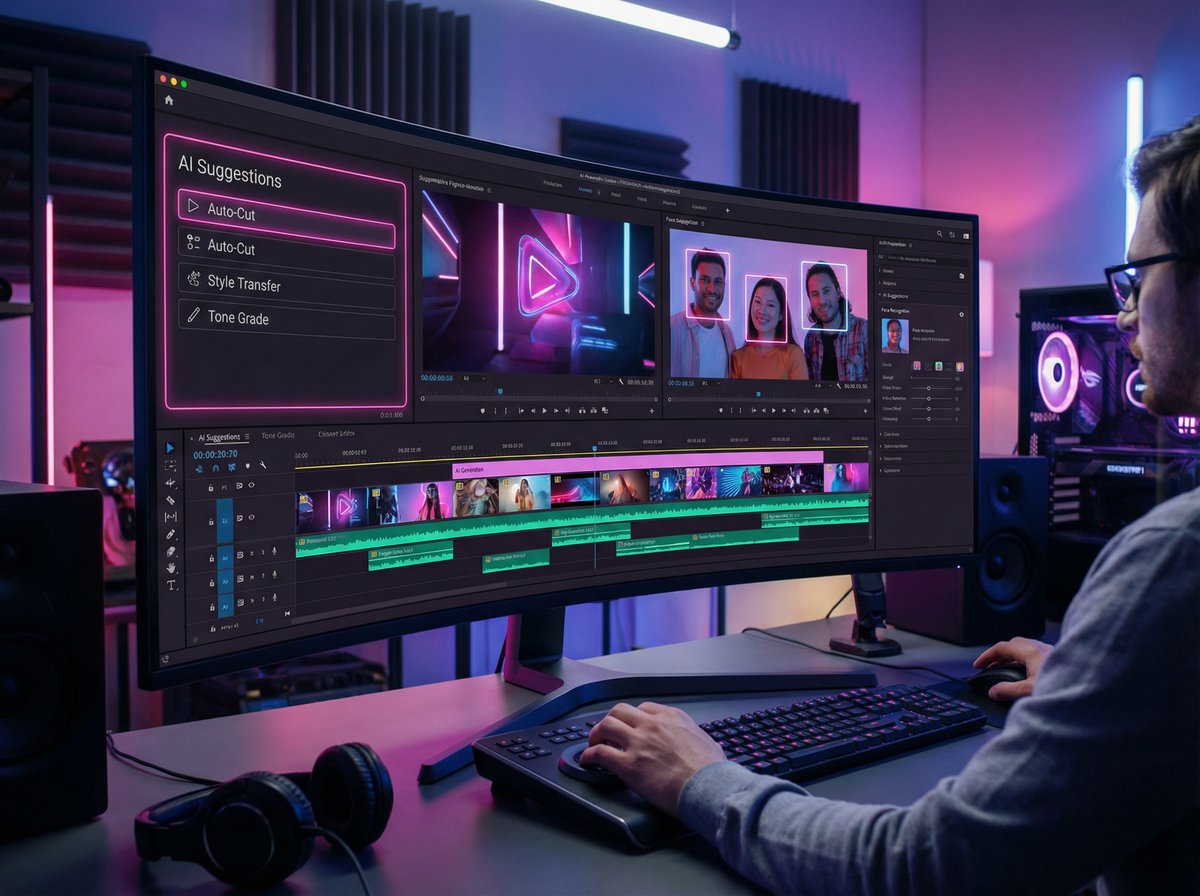 香蕉视频AI剪辑系统